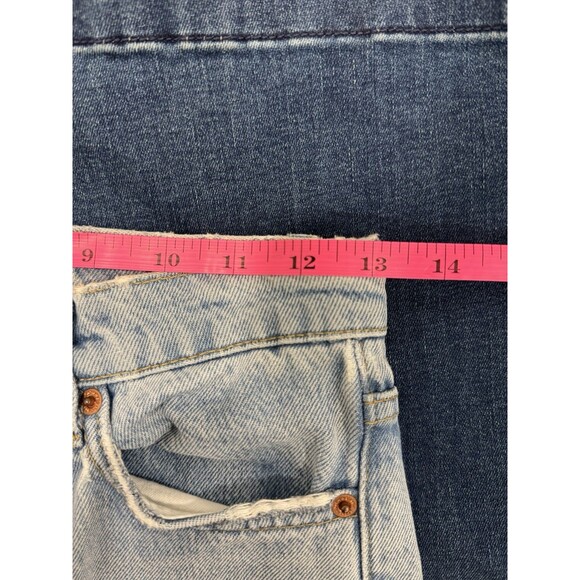 Reformation Jeans Cynthia High Rise Straight Cropped Jeans Sz 23x27 - Picture 8 of 9